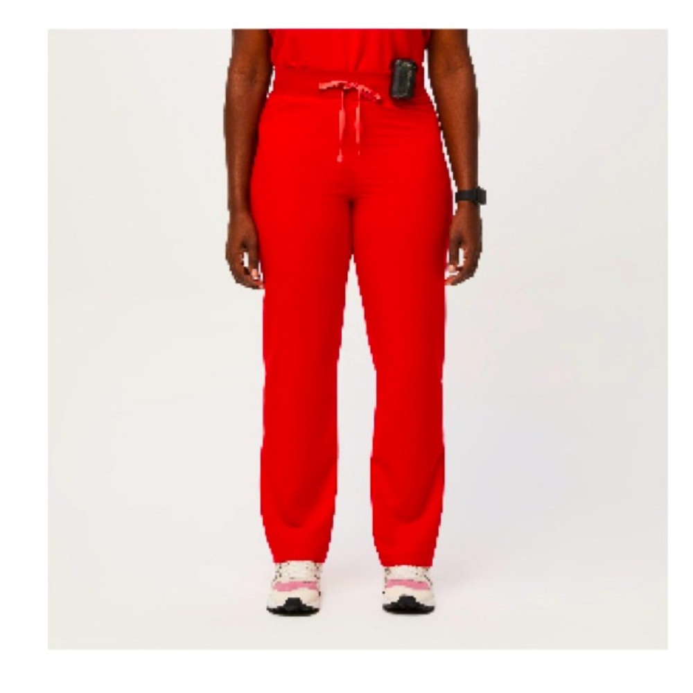 High waisted Livingston - Pop Red ( New-never worn )